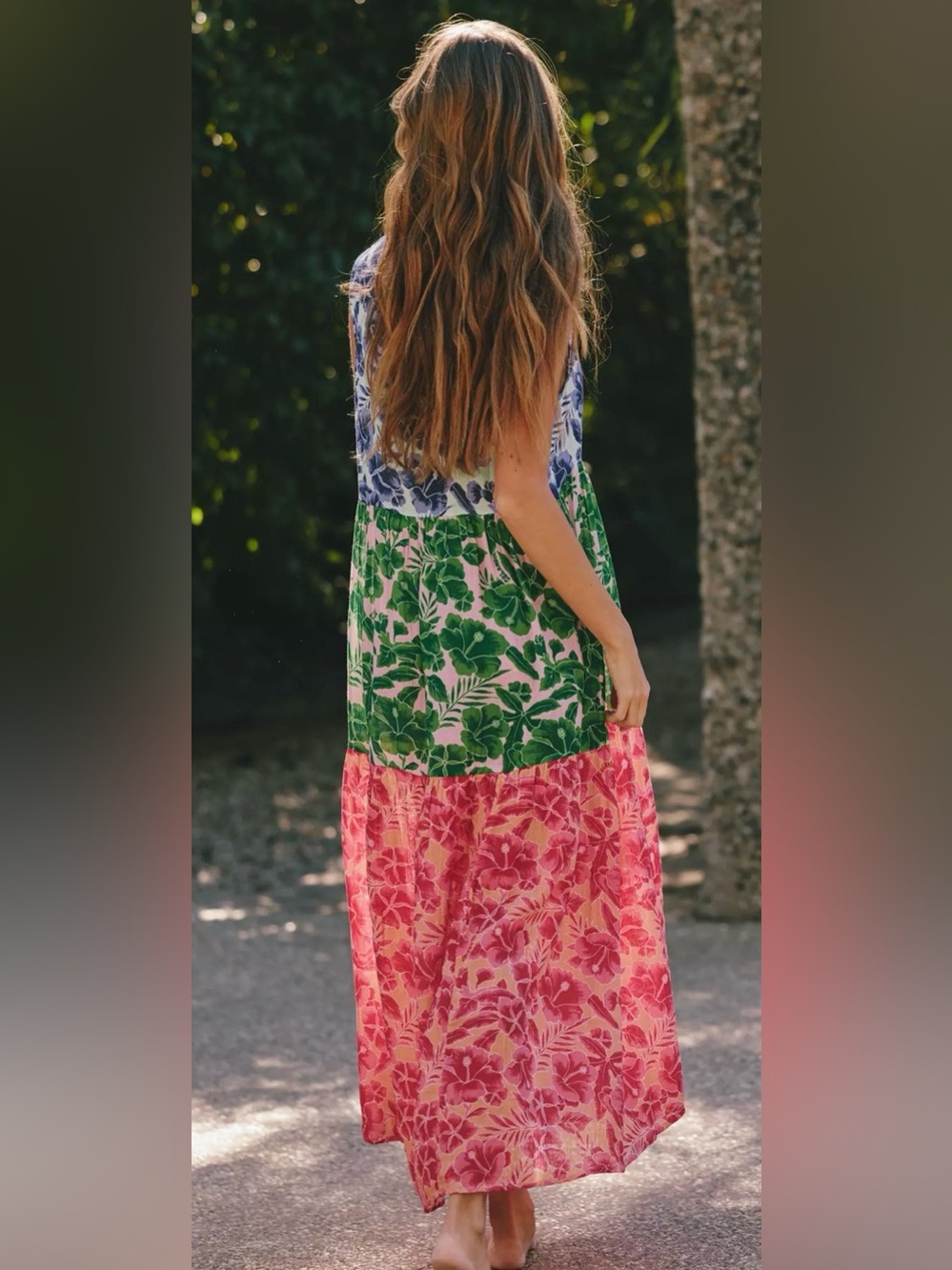 Celandine Anthropologie Kallie 100% Cotton Gauze Midi Dress / Size XSmall
